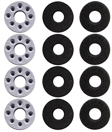 WAITLOVER 12 Stück Präzisionsringe Aim Assist Motion Ring für PS5 DualSense Controller und Gamecontroller aus Thermoplastischem Gummi (TPR) oder Silikon in Mix-color