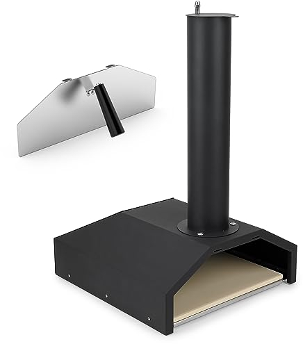 Stanbroil Four à pizza d'extérieur de 30,5 cm pour poêle Stanbroil Rocket ou cuisinière à gaz, cuisinière / grill avec pierre à pizza
