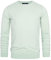 Indicode Herren Gamal Strickpullover aus 80% Baumwolle | Pullover O-Neck Pulli Männer Sea Foam, XXL