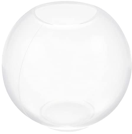 sourcing map Molde de resina de silicona de esfera de 4.1 pulgadas, molde de bola redonda transparente 3D sin costuras para joyería, jabón, fabricación de velas
