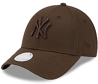 New Era New York Yankees Frauencap braun tonales Logo Strapback-Verschluss Damen Mädchen Kappe Basecap NY - One-Size