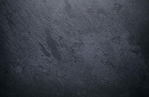 Funkenschutzplatte Glas Kaminofen Schiefer 80 cm Kamin Platte Bodenplatte Glasplatte für Grill Unterlegplatte Glas für Feuerstelle