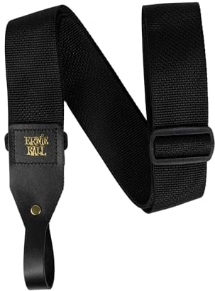 Ernie Ball Polypro Acoustic Guitar Strap - Black