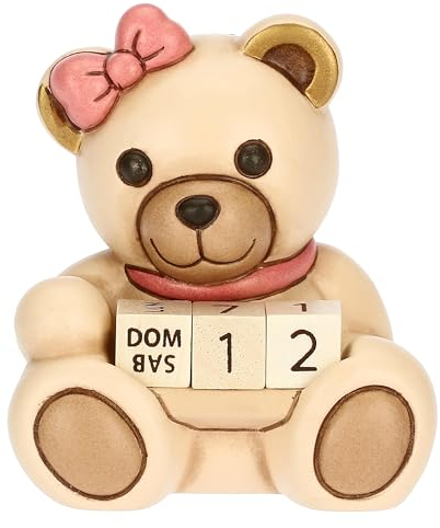 Mini-Kalender Teddy Sie aus Keramik
