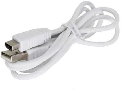 RUITROLIKER Câble de charge USB pour manette de jeu Wii U 1,2 m