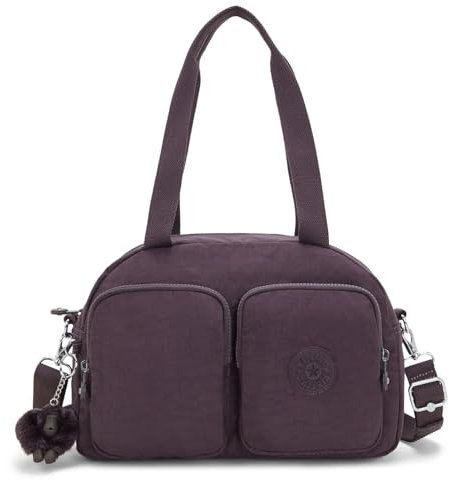 Kipling COOL DEFEA, Mittelgroße Schultertasche (mit abnehmbarem Schultergurt), 12.5 x 80 x 38 cm, Ultimate Plum (LILA)