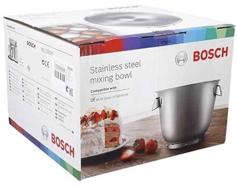 LUTH Premium Profi Parts Rührschüssel kompatibel mit Bosch Muz9er1 17000928 für Küchenmaschine