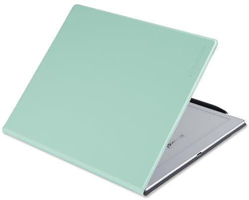 BOZHUORUI Custodia per tablet Boox Go 10.3 ePaper | con Sleep/Wake | Adsorbimento magnetico | Stile libro | Sottile e leggera | Custodia intelligente in pelle PU vegana (verde menta)