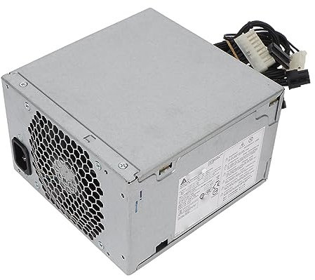 Alimentation pour PC de Bureau 400 W, DPS 400AB 704427 001 de Remplacement pour Z210, Compatible avec Carte Mère 18 Broches, Interface CPU 4 Broches, Interface HDD, Dissipateur