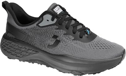 SAFETY JOGGER Arbeitsschuhe Herren und Damen - ATUM OB - Kategorie OB/SR, E - rutschfeste Sicherheitsschuhe Damen und Herren - Atmungsaktiver Berufsschuh mit Mesh-Obermaterial - Schwarz - 43
