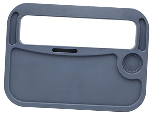 LeeQinersw LKW -Lenkradschiebungstisch Food -Tisch, tragbar, Mehrzweck, Laptop -Halter Lebensmittelgetränke Schreibarbeit