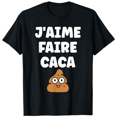 Prout Citation Simple Homme Humour J'aime Faire Caca T-Shirt