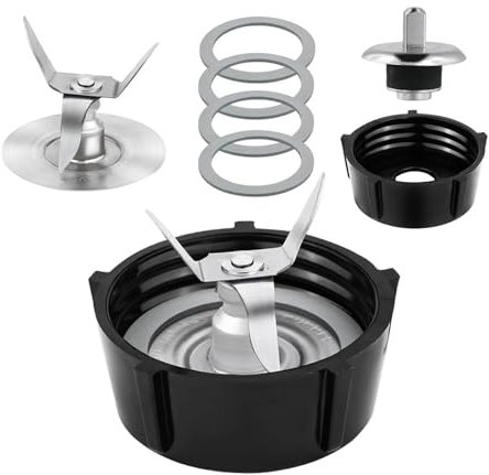 UTSKWD 7 Piezas de Repuesto for licuadora Oster, Cuchilla for Hielo con Tapa for Jarra, Compatible con Accesorios de licuadora Oster Osterizer.
