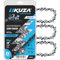 Catena per motosega Premium, 35 cm, 14, 3/8, LP .043, 1,1 mm, 52 TG, adatta per EGO CS1400/1401, Makita XCU03, Worx WG384, Milw aukee M18(2727-20), Cobalto, Ryobi - 49162749, R5 2 (3 catene)