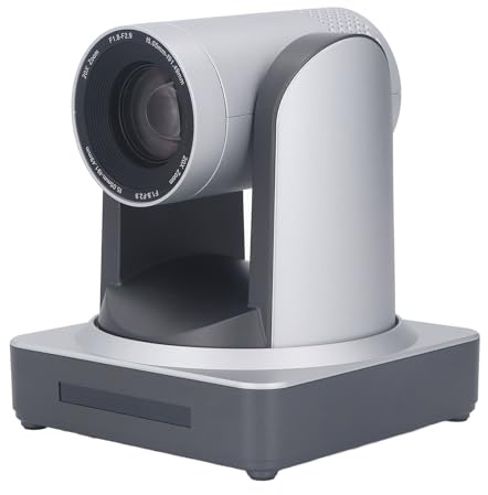 Cuifati PTZ -Kamera mit 20 -Fach Optischer Zoom, POE mit Netzwerk -IP -Live -Streaming, Gleichzeitiger 3G - SDI- und USB -Videoausgabe, Kamera für Konferenzen, Kirche (EU-Stecker)
