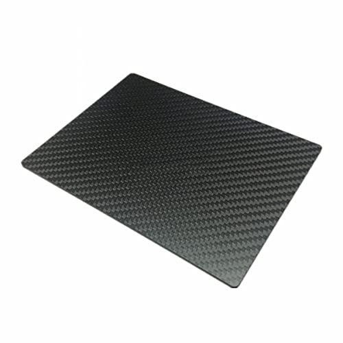 Panel de Placa de Fibra de Carbono, Placa de Fibra de Carbono Mate (Longitud 300 mm, Ancho 200 mm, Grosor 1-5 mm)(200mm*300mm*3mm)