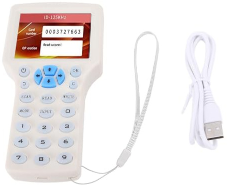 Fafeicy 10 Frequenz - -Kartenleser, Autor Duplicator Key FOB Duplicator Key FOB Copier Kopier Schlüsselfob -Kloner für ID -IC - -UID -Karten mit USB -Schnittstelle für