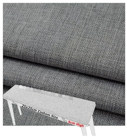 Miecoae Polsterbezug Individuelle Maßgeschneiderte Kissenbezüge Sitzkissenbezug Für Indoor Und Outdoor Abnehmbar Mit Rutschfester Reißverschluss Ohne Polsterung(180x40 cm)