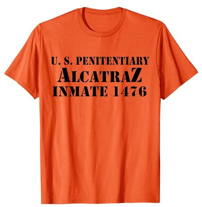 US-Gefängnis Alcatraz Häftling Halloween Kostüm US Gefängnis T-Shirt