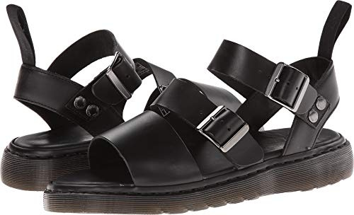 Dr. Marten's Shore Reinvented Gryphon, Unisex-Adult Sandals, Black, 7 UK(41 EU)