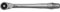 Wera 05004063001 8003 C Zyklop Metal-Knarre mit Durchsteckvierkant mit 1/2Zoll-Antrieb , 1/2 Zoll x 281 mm