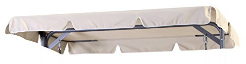 Dach für Hollywoodschaukel Romantic YF-SW005R, Farbe Beige