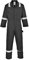 Portwest F813 Iona Sicherheitsarbeitsoverall Aus Polycotton Schwarz, L