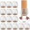 16 Stück Stuhl Bein Caps, 12mm-16mm WCIC Silikon Möbel Füße Pads Stuhlbeinkappen Tisch deckt Wald Floor Protektoren Boden Kratzer Displayschutzfolien für Rund Beine