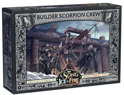 Cool Mini or Not - A Song of Ice and Fire: Builder Scorpion Crew Expansion - Miniature Game