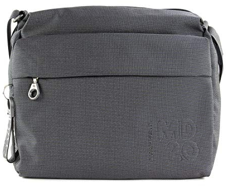 Mandarina Duck Md 20 P10qmtt4, Borsa A Tracolla Donna, Grigio (Steel), 30x26x14 L x H W