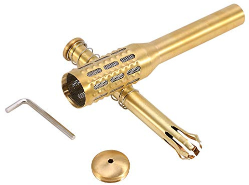 Moxibustion Stick, Protable Messing Moxa Roll Burner Stick Acht Klauen Design mit Wärmediffusionslöchern für Moxibustion Stick Bruner