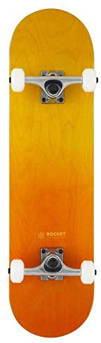 Rocket Skateboard Double Dipped Orange Yellow 20,3 cm