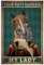 Dreacoss Metallschild mit Pferde-Motiv, Retro, Vintage, 20,3 x 30,5 cm, rechteckig, Wandmontage, Schild für Zuhause, Bar, Garage, Café, Dekoration