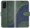 BoxTii Cover per Oppo Find X3 Lite 5G, Custodia in PU Pelle Portafoglio per Oppo Find X3 Lite 5G, Magnetica Cover a Libro con Slot per Schede, Verde