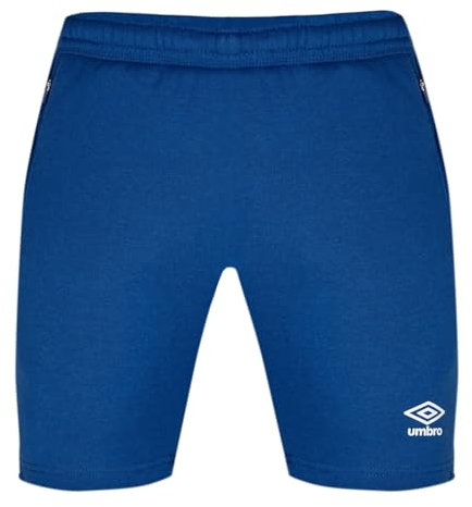 Umbro Herren Club Freizeit Shorts, Royal Blue/Weiß, XL