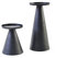 ARFUKA Candle Holders Pillar Candle Holder Black Iron Candle Sticks Holder Stand Candlestick Holders for Table Decoration Wedding Party Events Home Decor Pack of 2