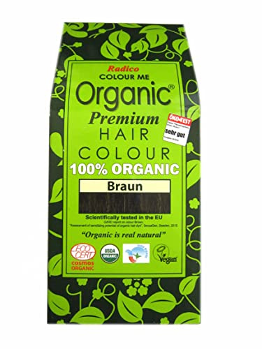 Radico Colour Me Pflanzenhaarfarbe Braun, 200g