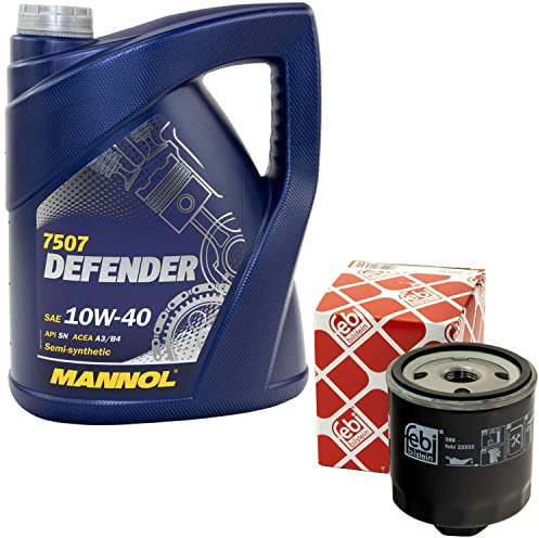Motoröl Set 10W40 5 Liter + Ölfilter FEBI 22532