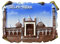 Kühlschrankmagnet, Motiv: Jama Moschee Delhi Indien, Reise-Souvenir, 3D-Kühlschrankdekoration, magnetischer Aufkleber, Bastel-Kollektion