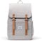 Herschel Supply Co. Herschel Retreat - Mochila pequeña, color gris claro, talla única, gris (Light Grey Crosshatch), Talla única, Mochila pequeña Herschel Retreat™