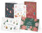 Unicef Weihnachtskarten Set (10 Stück, 5 Motive) Moderne Weihnachtsmotive - Spendenkarten Premium Klappkarten inklusive Briefumschlag hochwertige Grußkarten für Freunde & Familie 17,5 x 11,7 cm