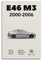 Poster, Motiv: Deutscher Sportwagen, E46 M3, Rennsport, Minimal, Poster, dekoratives Gemälde, Leinwand, Wandposter und Kunstdruck, moderne Familienschlafzimmer-Dekoration, Poster, 30 x 45 cm