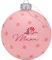 Gruss & CO Weihnachtskugel Motiv Mama | Glaskugel mit Bändchen, Durchmesser 8 cm, in Geschenkbox | 51143