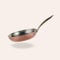 CopperStudio Signature 10” Copper Frying Pan, Hand-Hammered Copper, Non-Reactive tin Lining. Riveted cast-Bronze Handle. Electric stovetop Safe, Oven Safe, PFAS-Free, Broiler Safe to 425°F