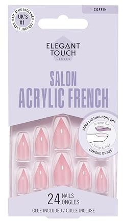 Elegant Touch Acrylic French N.6