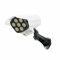 Hqynss Kamera mit Solarlampe Aussen mit Bewegungsmelder, Dummy Kamera Außen Mit Solar Panel, 3 Modi LED Strahler, PIR Solar Fake Kamera, Nachhaltige Beleuchtung, LED Glühbirnen, IP65 Wasserdicht