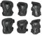 Rollerblade EVO PRO Gear 3 Pack, Inline-Skate Schonerset - Inliner Protektoren für Ellbogen, Knie und Hand für Damen und Herren, Unisex, Schwarz, M