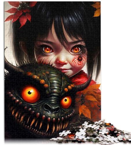 Adults Puzzles 2000 Piece Jigsaws Manga devil Puzzle Artwork Brain intelligence challenge addictive toys 27.56 in x39.37 in Suitable for and teens 14+