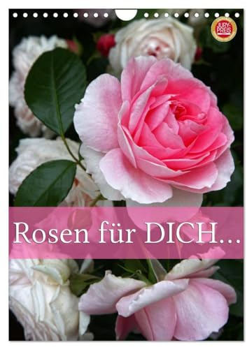 Rosen für DICH/Geburtstagskalender (Wandkalender 2026 DIN A4 hoch), CALVENDO Monatskalender: 12 wunderbare Rosen die Dich durch das ganze Jahr begleiten (CALVENDO Natur)