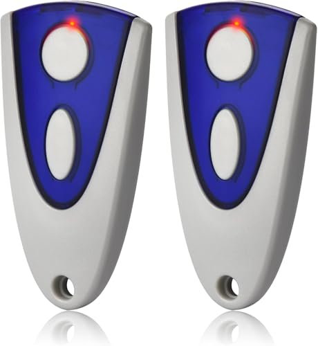 433,92mhz Garagentoröffner Handsender Ersatz für Novotron 502 MAX43-2,Garagentor Fernbedienung für Novoferm Novotron 502 512 514 522, 2 Stück